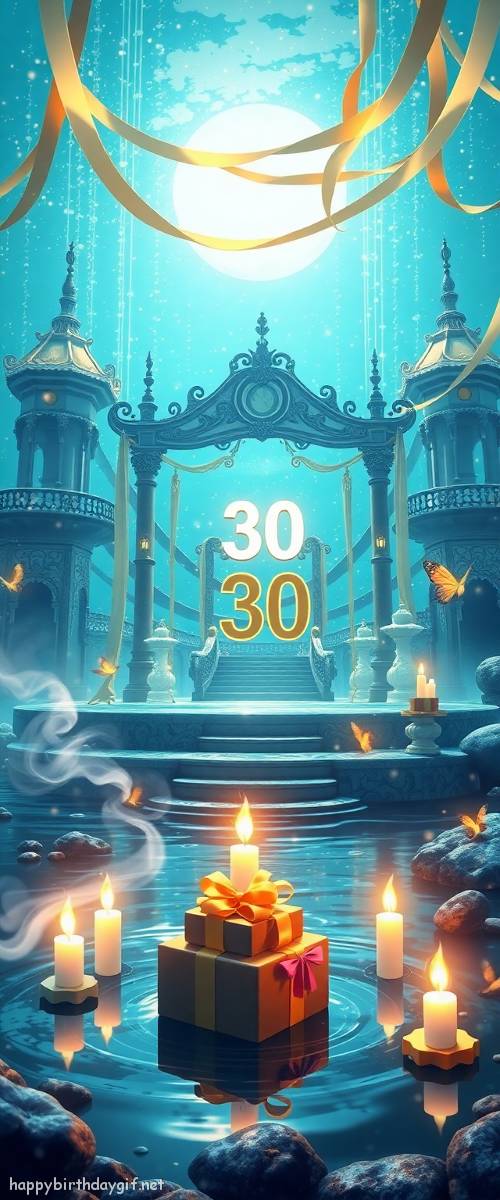 30th Occasions & Themes Milestone Ages digital art Style City
