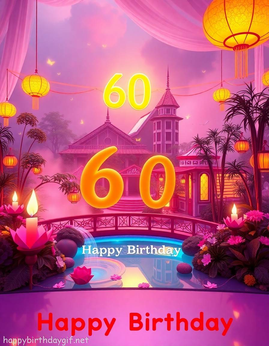 60th Occasions & Themes Milestone Ages disney pixar style Style Garden