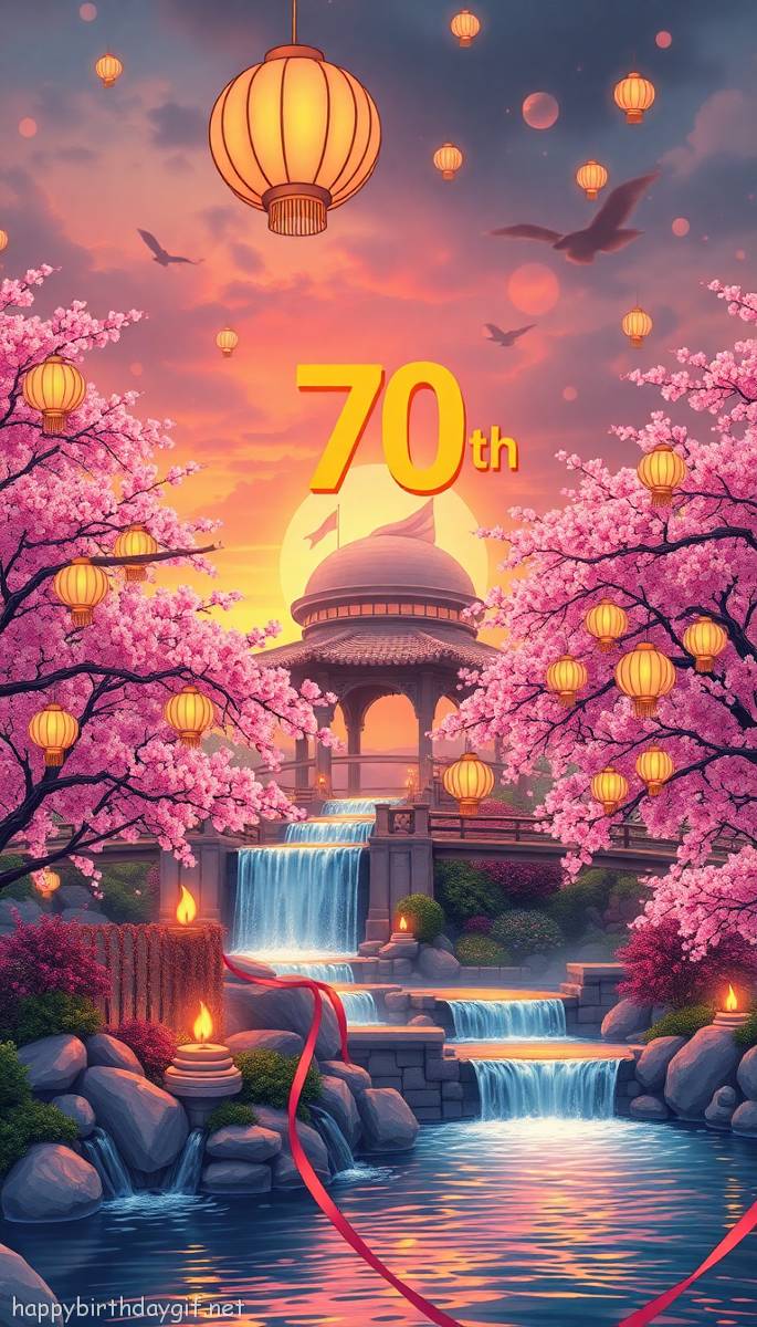 70th Occasions & Themes Milestone Ages comic book style Style Garden
