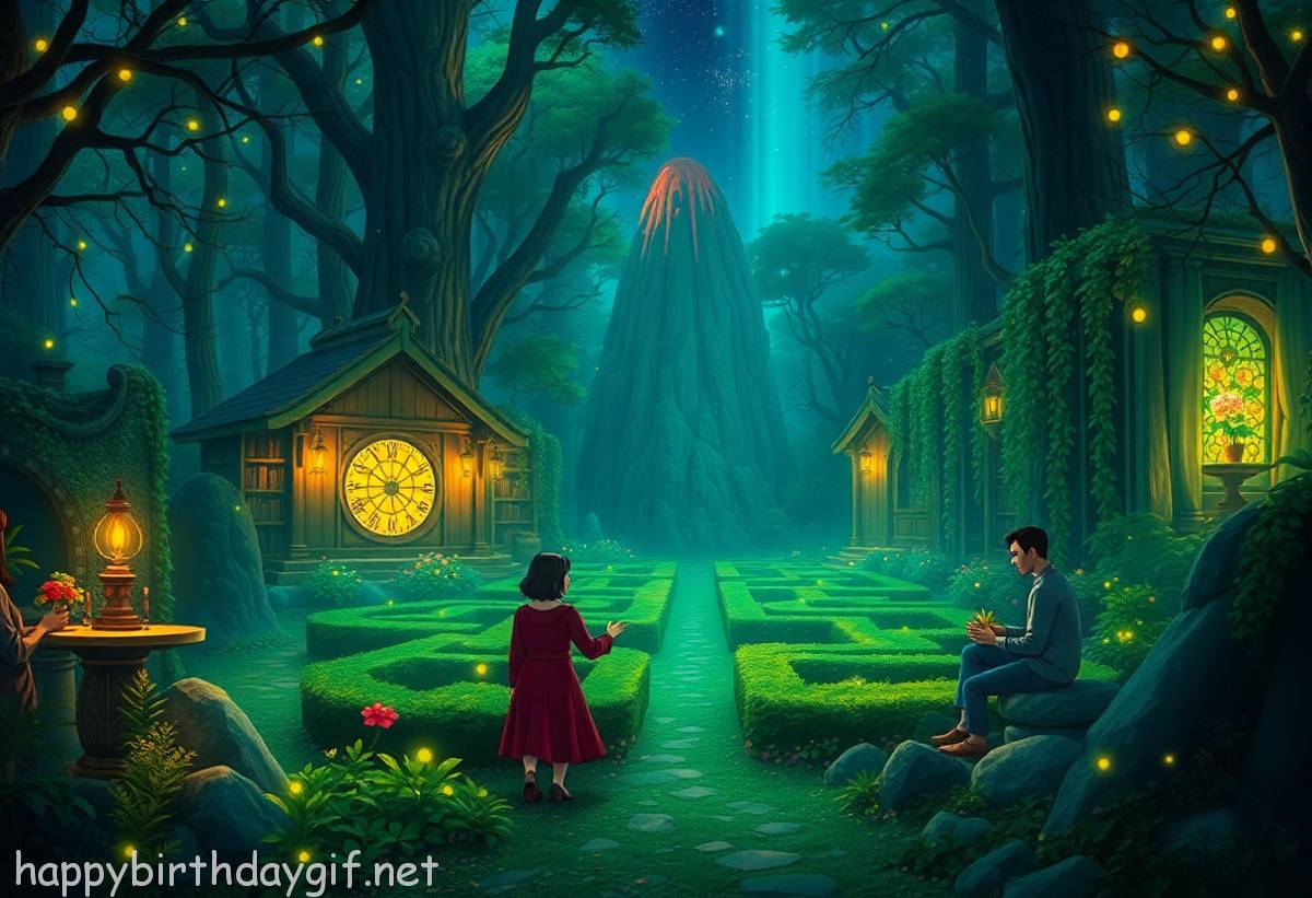 Aunt Family & Relations Immediate Family studio ghibli inspired Style Forest