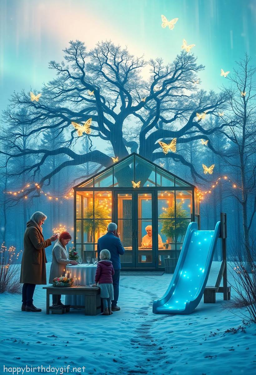 Aunt Family & Relations Immediate Family surreal Style Snowy Area