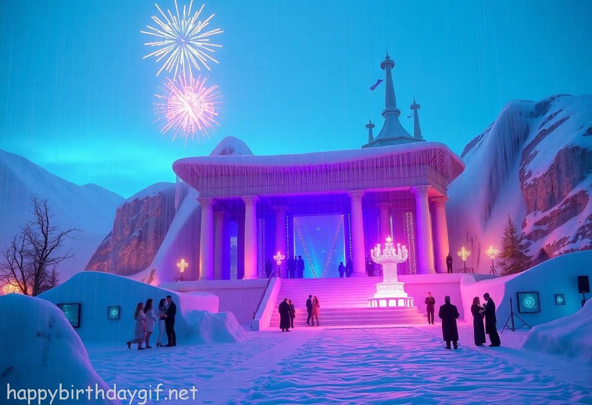 Celebration Celebrations Activities surreal Style Snowy Area