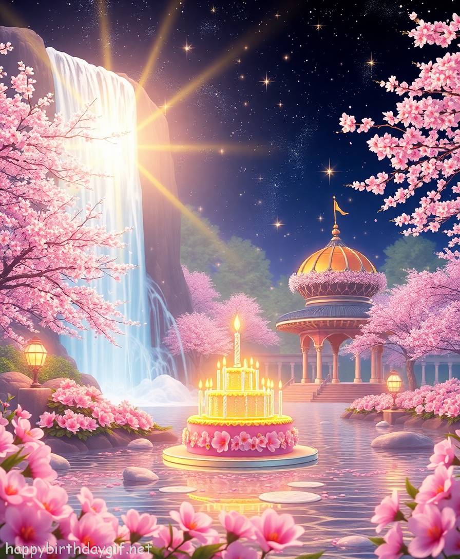 Coming of Age Occasions & Themes Special Moments anime style Style Waterfall