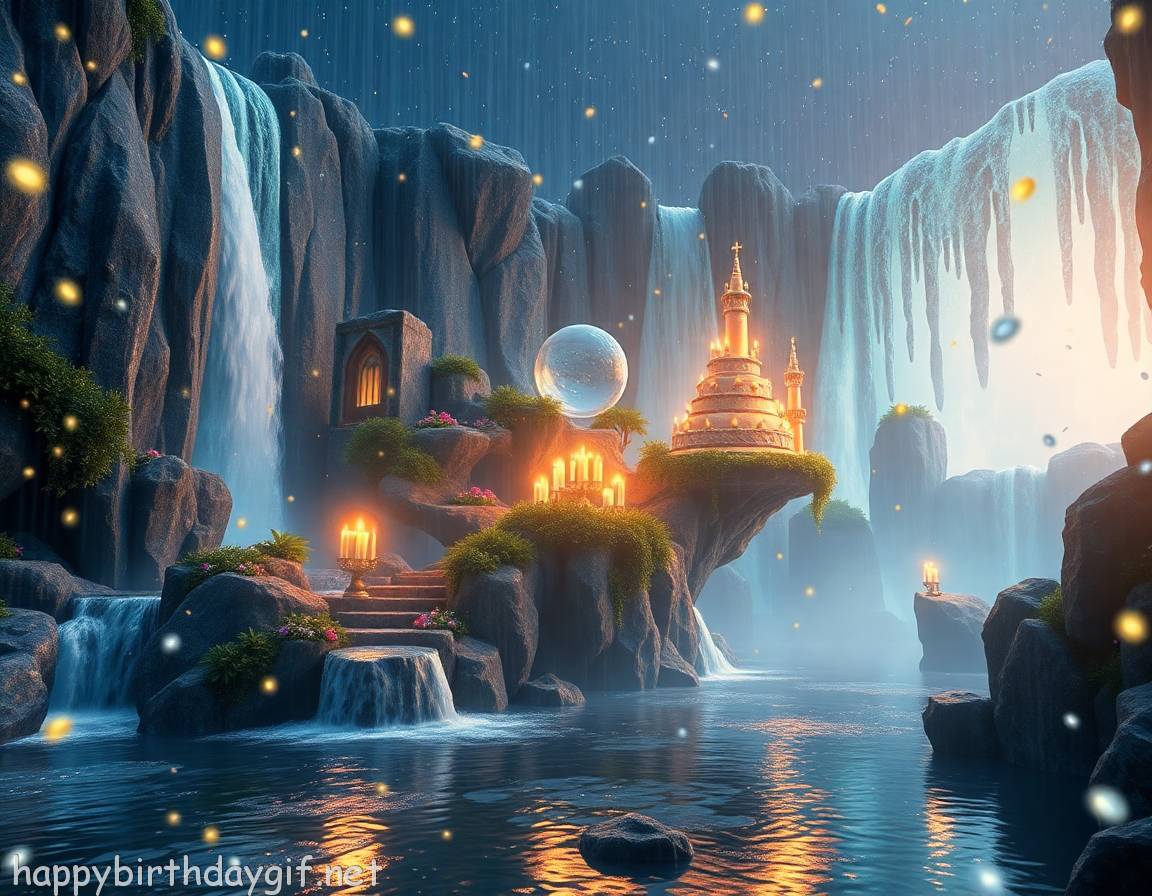 Confetti Celebrations Party Elements concept art Style Waterfall