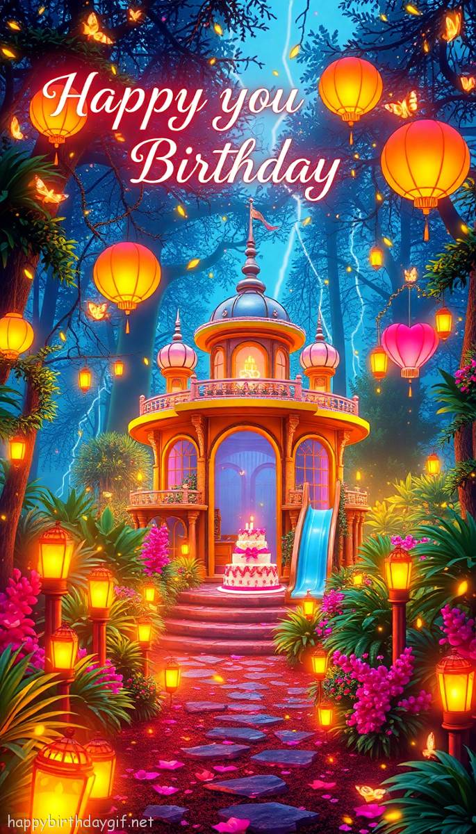 Confetti Celebrations Party Elements studio ghibli inspired Style Forest