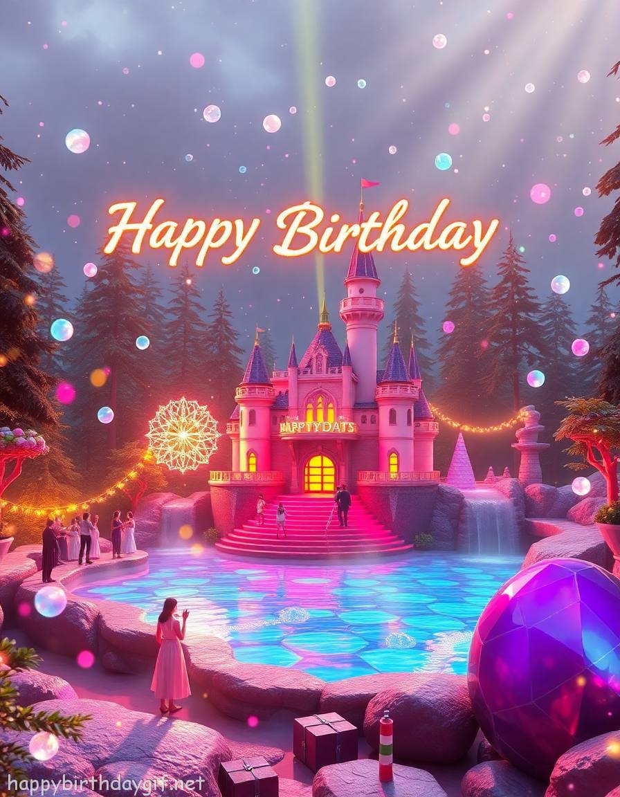 Dancing Celebrations Activities 3D render Style Forest