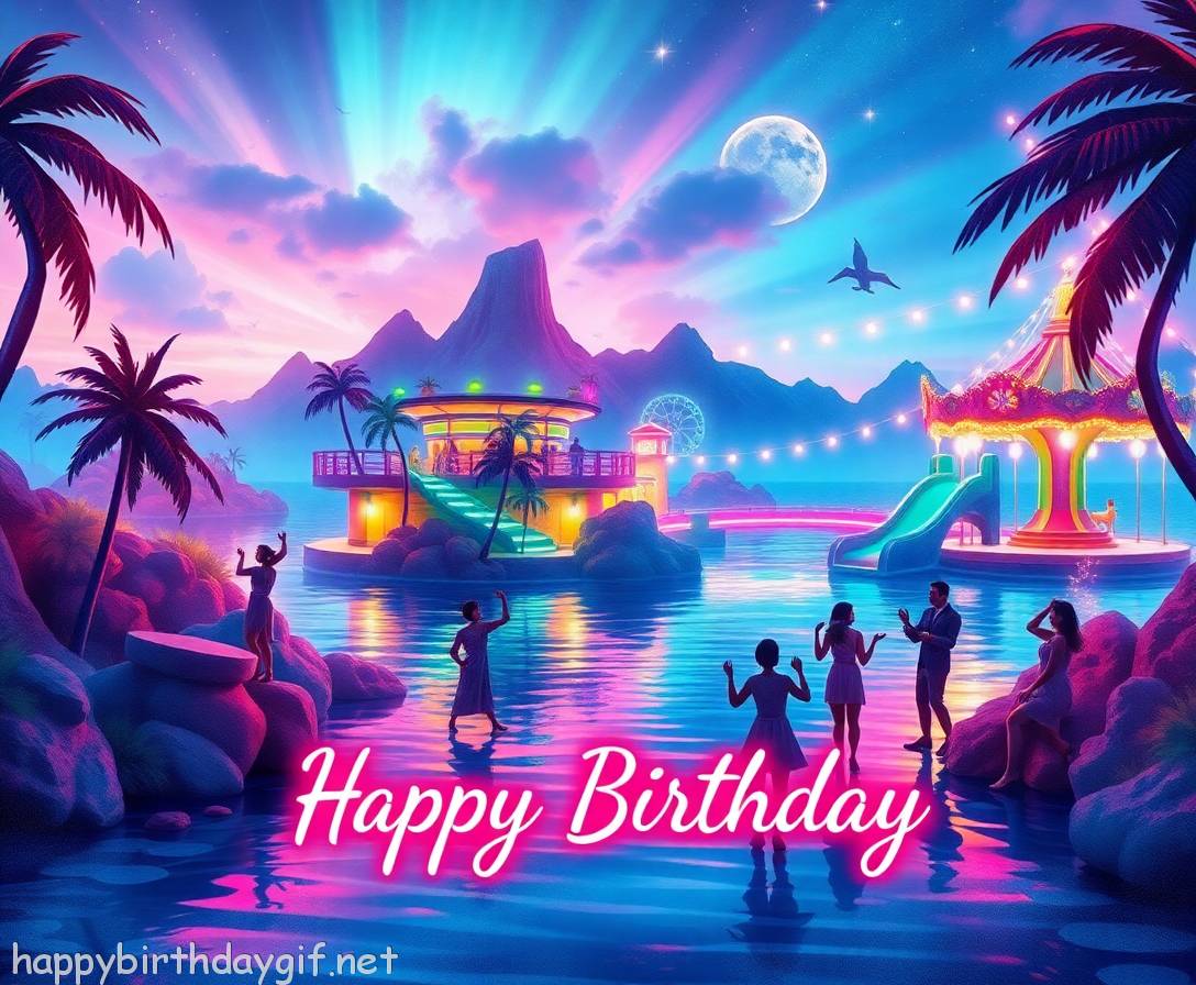 Dancing Celebrations Activities watercolor Style River