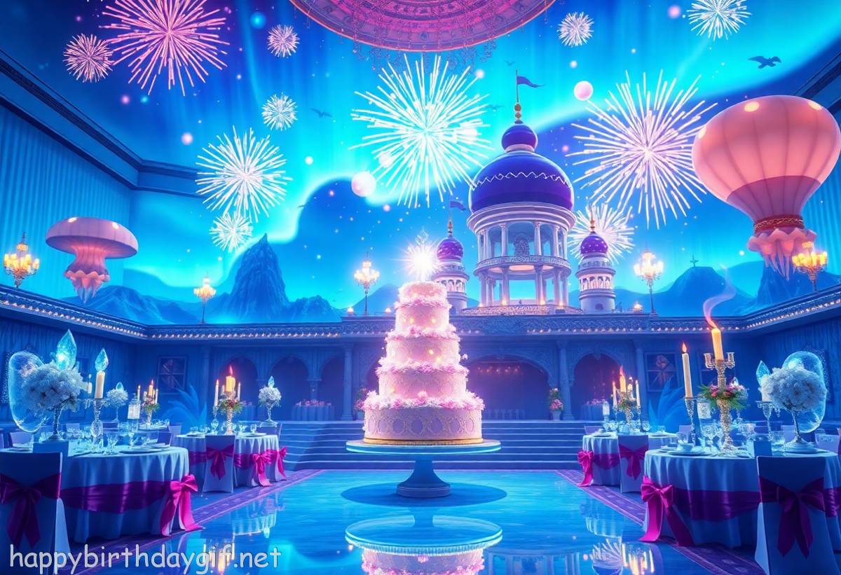 Fireworks Celebrations Party Elements anime style Style Dreamland