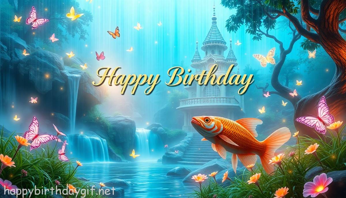 Fish Visual Elements Pets studio photography Style Waterfall