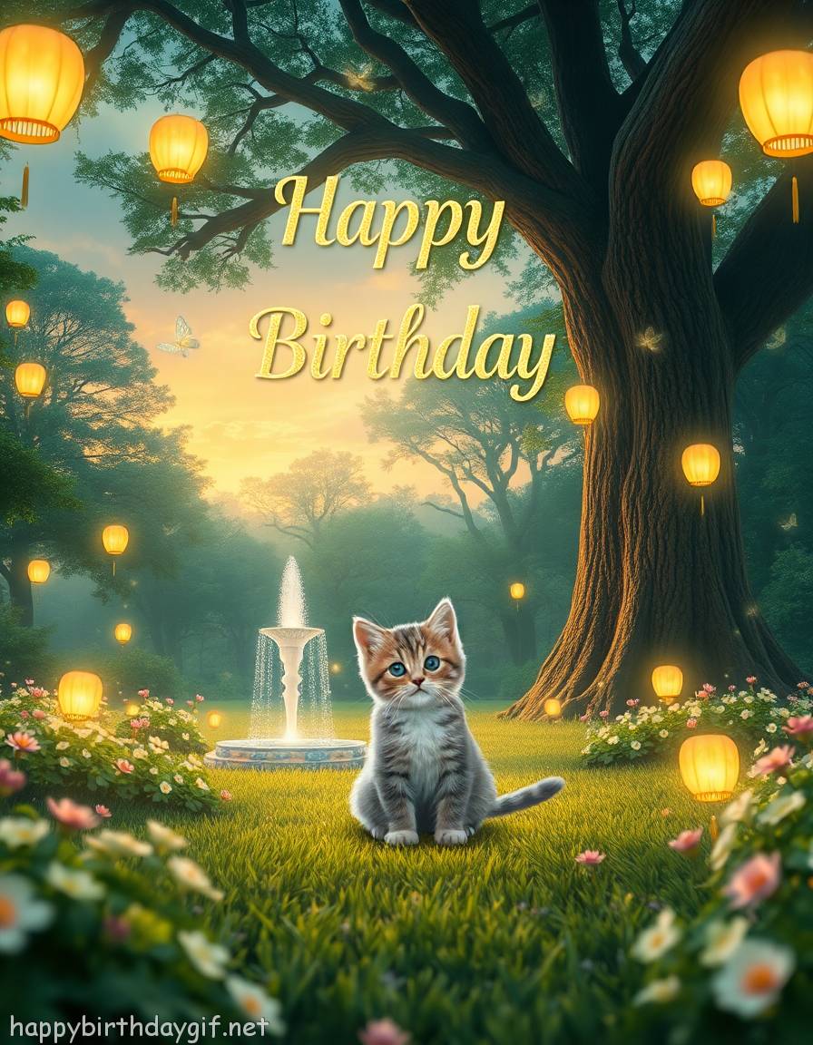 Kitten Visual Elements Pets concept art Style Forest