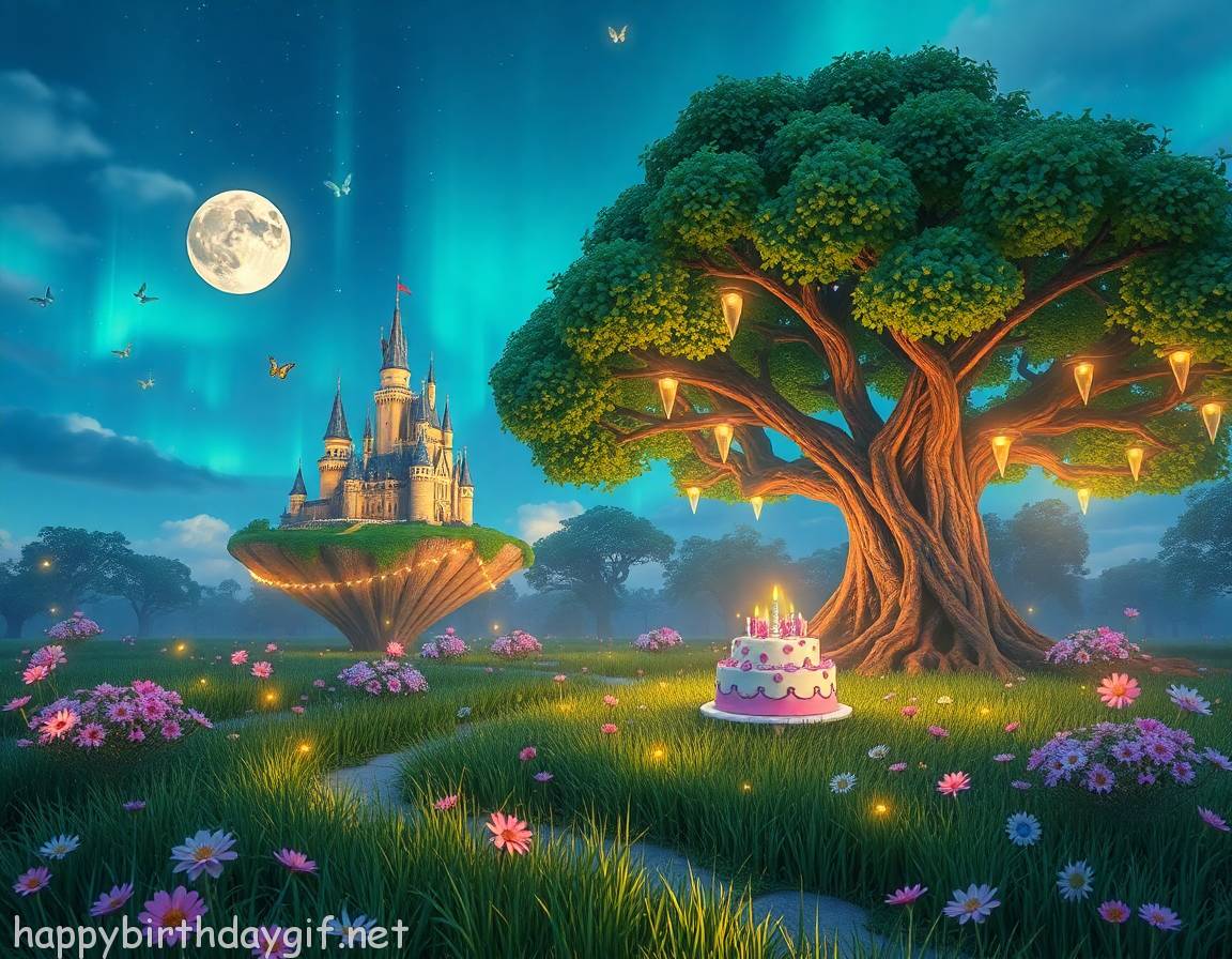Stars Visual Elements Nature hyperrealistic Style Grassland
