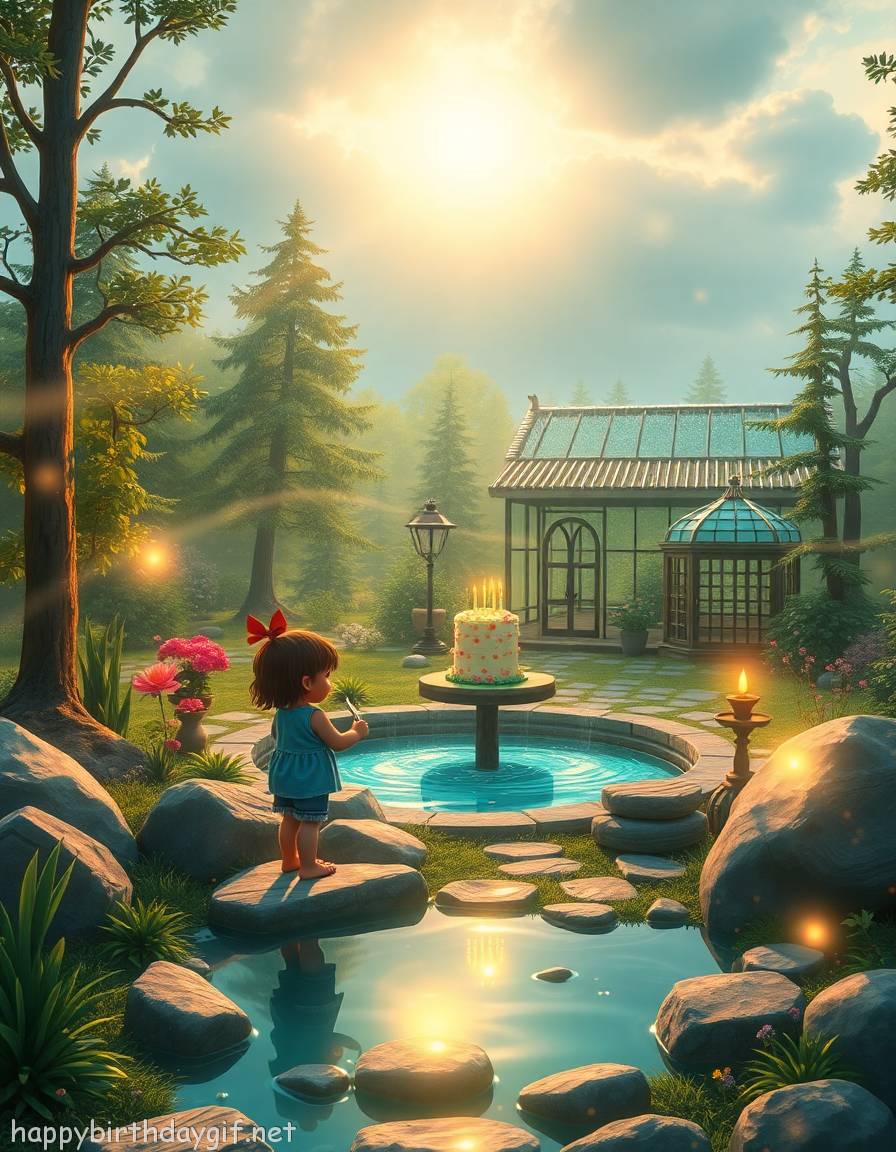 Toddler People Age Groups concept art Style Quiet Garden